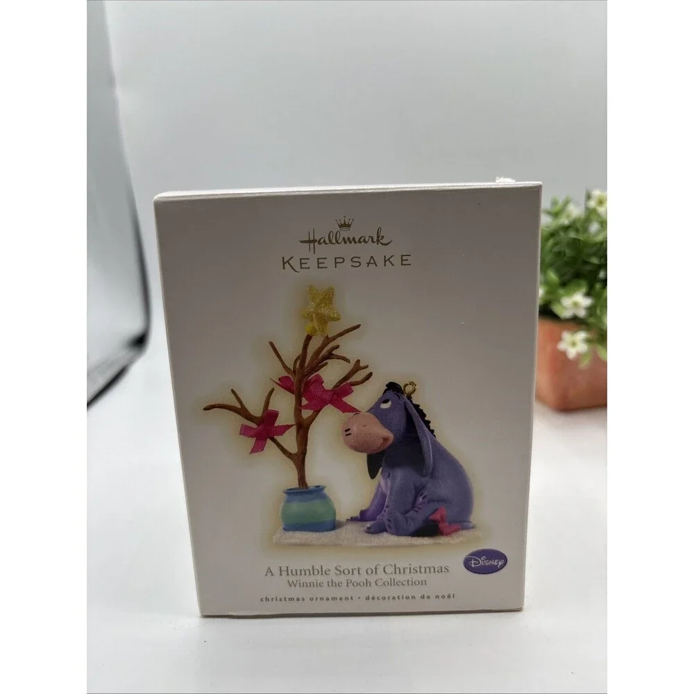 Hallmark Keepsake A Humble Sort Of Xmas Eeyore Winnie The Pooh Ornament 2009 Use
